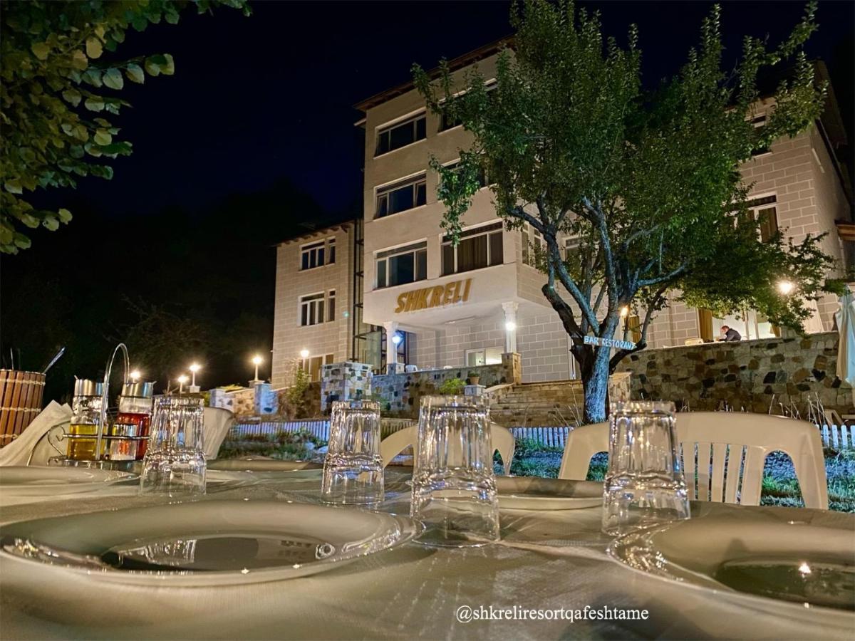Shkreli Resort Qafeshtame Cudhi-Kamt Exteriör bild